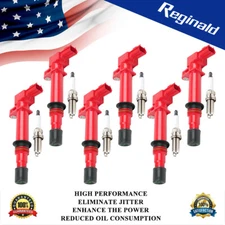 UF270  6X Ignition Coils & Iridium Spark Plugs Set For Jeep Liberty Dodge 3.7 V6