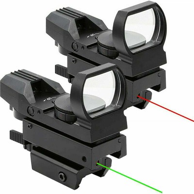 Rifle Dot Laser Sights Green Red Optics Scope Reflex Holographic 4 Reticle