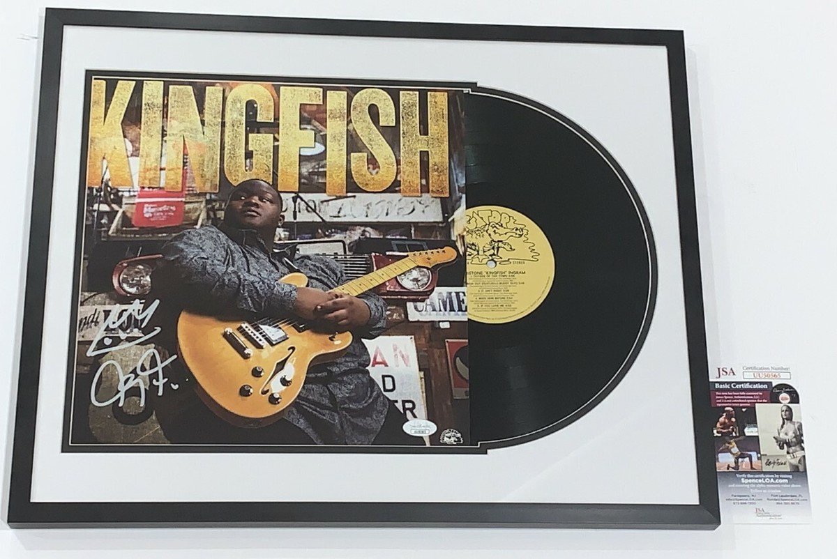 CHRISTONE KINGFISH INGRAM SIGNED SELF TITLED 16x20 VINYL