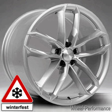 20 Zoll W33 Alufelgen 9x20 5x112 ET40-22 silber für Mercedes GLE Coupe