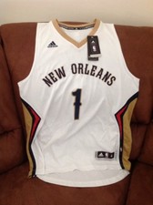 Adidas tyreke evans new Orleans pelicans #1 nba jersey NWT size M Lenght+2 mens