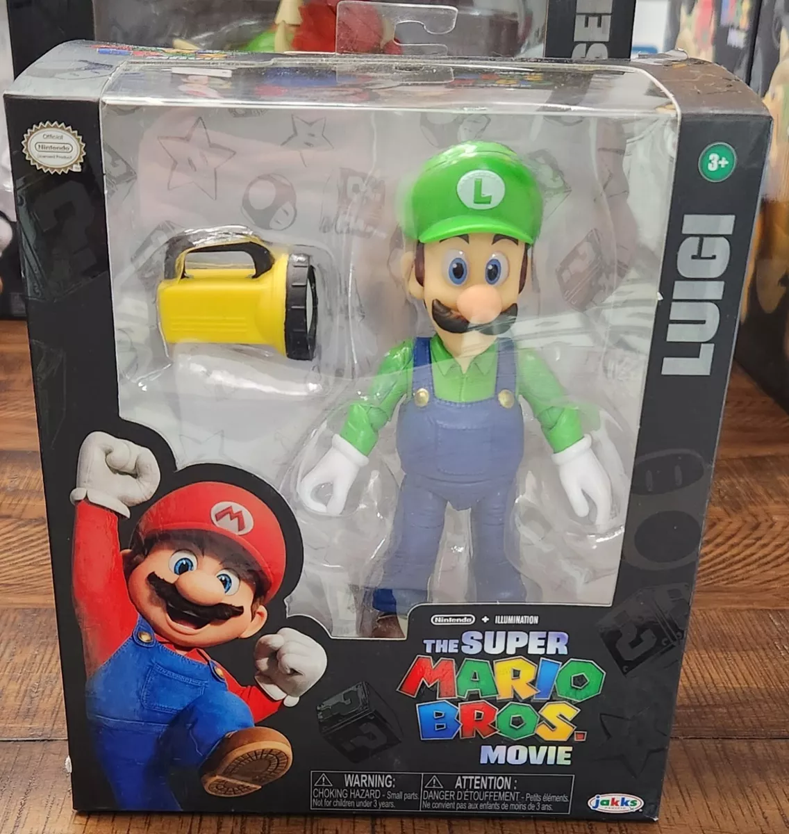 Jakks Pacific Super Mario Bros. Movie Luigi 5-in Action Figure