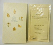 Vintage Hallmark Mary Hamilton OUR BABY Photo Album ANIMALS CRITTERS x-Pages