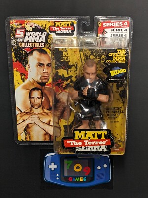 Round 5 World of MMA Matt ''The Terror'' Serra Action Figure Series 4 NEW