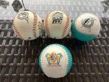 FLORIDA MARLINS LIM. ED. 500 APRIL 1, 1997 OPENING DAY BASEBALL W/3 BONUS BALLS