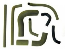 New Oe Type Green Radiator And Heater Hose Set Triumph Tr6 1975-1976