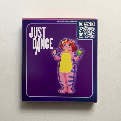 Just Dance Kulikita Cat Happy Meal McDonald's 2023 Surprise Spinner + Stickers
