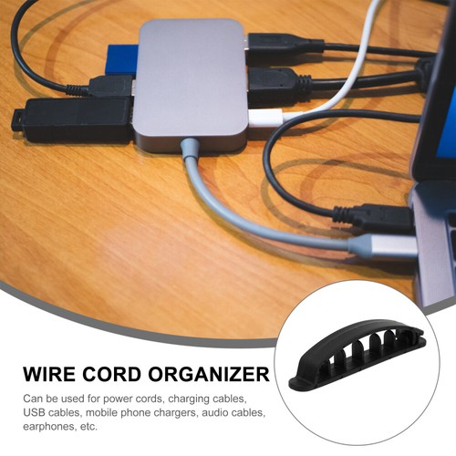 12 PCS Multifunktionales Kabelfixiergerät Desktop-Kabelmanagement-Clips - Afbeelding 9 van 12