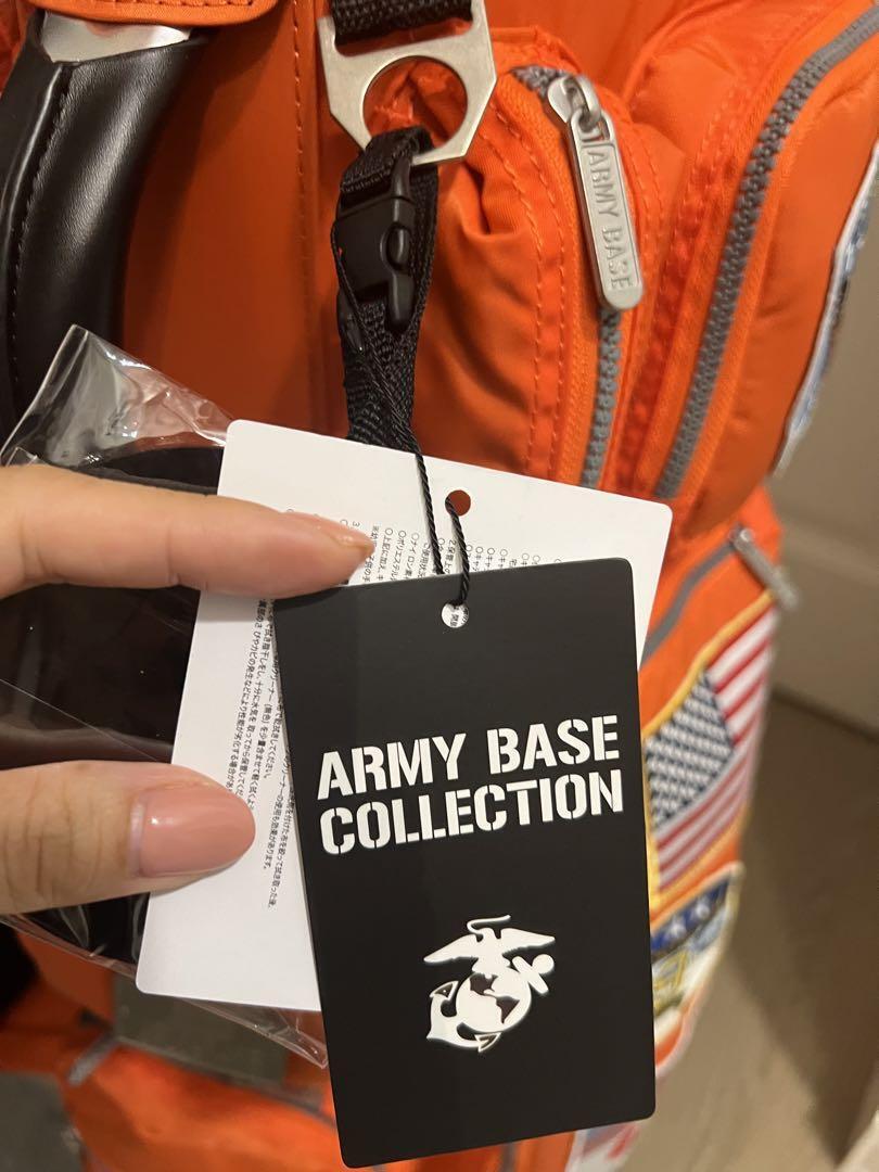 Army Base Stand Bag Abc-055Sb Orange 9In