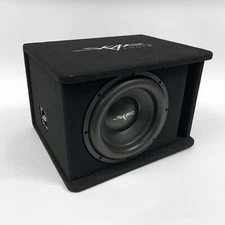 USED SKAR AUDIO SDR-1X12D2 SINGLE 12" 1200 WATT LOADED PORTED SUBWOOFER BOX