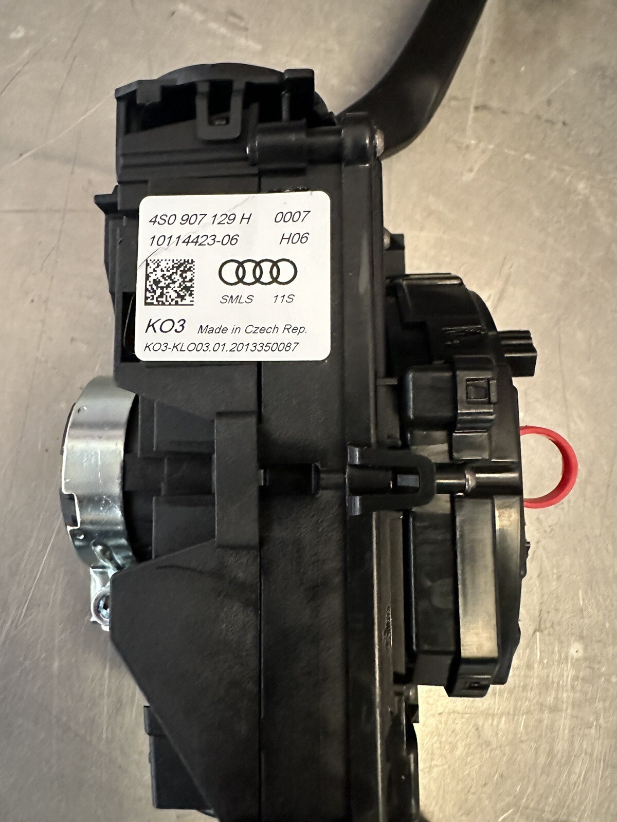 Audi R8 Steering Column M0dule 4S0907129H OEM NEW