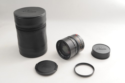 ☆302☆ TOP MINT in Porch LEICA SUMMILUX-M 50mm f1.4 ASPH. Black From JAPAN - Picture 2 of 18