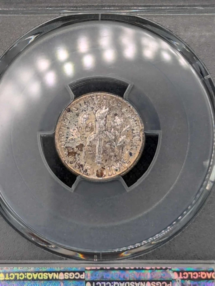 1962 Roosevelt Silver Dime - PCGS Graded Uncirculated  Coin MS65 - Image 2 of 4