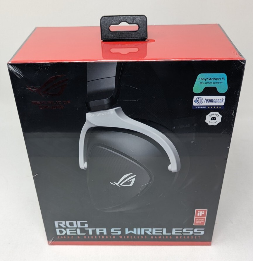 ASUS ROG Delta S Wireless Gaming Headset AI Beamforming Mic, New-Sealed