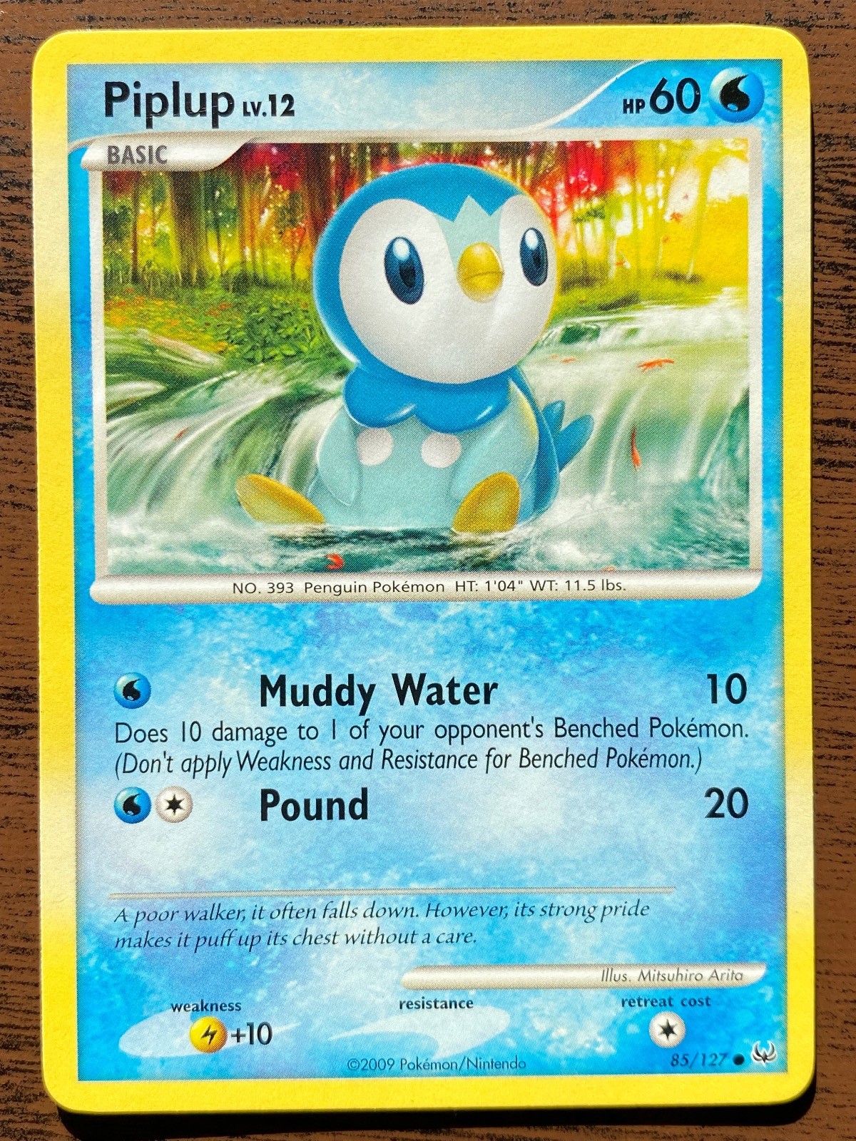 Piplup 85/127 Common Platinum Pokemon VLP