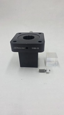 CVI MELLES GRIOT 1100-10 W/ CVI MELLES GRIOT 1123, MELLES GRIOT PLATE BEAM CUBE.