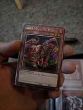 Yu-Gi-Oh Gren Maju Da Eiza RA04-EN124 Platinum Secret Rare 1st Edition