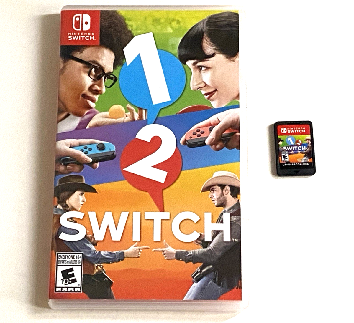 1-2 Switch (Nintendo Switch) Game Case Cartridge Family Party 1 2