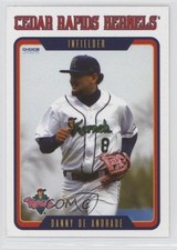 2025 Choice Cedar Rapids Kernels Danny De Andrade #6 0b7