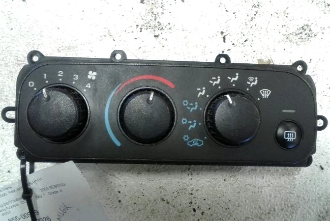 2001-2006 Dodge Stratus Sedan AC Heater Climate Control Assembly OEM Foto 2 de 4
