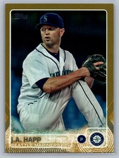 J.A. Happ 2015 Topps Gold /2015 #414