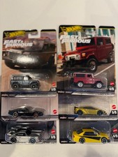 Hot Wheels Premium Fast Furious Lot 6