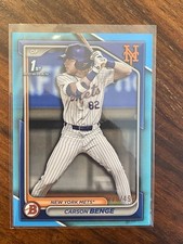 2024 Bowman Draft - Carson Benge #BD-28 Sky Blue /499 (RC)