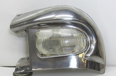 1954 Hudson Hornet Wasp Turn Signal Parking Light Housing-Left-Broken Lens