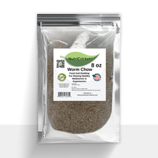 NutriCricket Worm Chow Feed for Mealworms Superworms Feeder Insects
