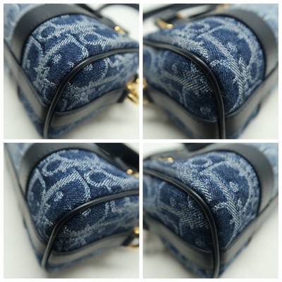 Dior Groove Blue Denim Satchel T10327191 | eBay