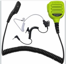 Waterproof Walkie Talkie Speaker Mic Heavy Duty Remote Radio Microphone.