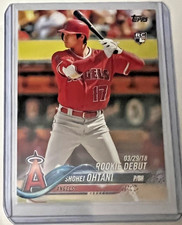 2018 TOPPS UPDATE SHOHEI OHTANI ROOKIE DEBUT USA285