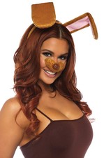 Doggie Dog Puppy Women Adult Costume Kit