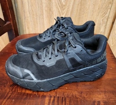 Icebug Arcus RB9X Black Trail Running Shoes Gore-Tex W-Bugrip Studded Womens Sz8