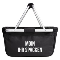 Einkaufskorb Moin Ihr Spacken Spruch Geschenkidee Moin Ihr Spacken Geschenk PräS