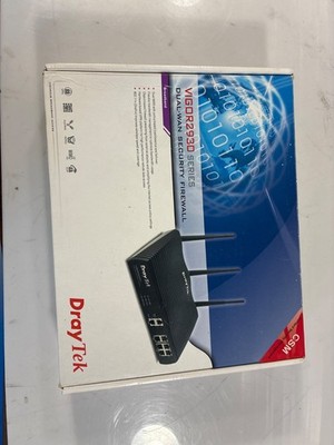DrayTek Vigor2930tDual-WAN Gigabit Firewall VPN Security Router M304/08/0701