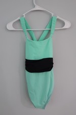 Oh La La / Lilly K Aqua and Black Leotard