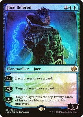 FOIL Jace Beleren ~ Duel Decks: Anthology [ EX ] [ Magic MTG ]