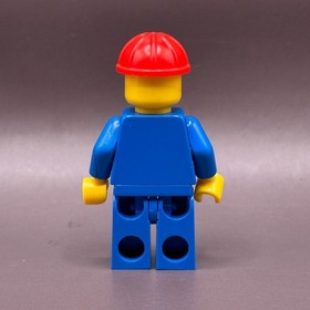 LEGO Minifigure Construction Worker cty0471 City 60054 Blue Jacket