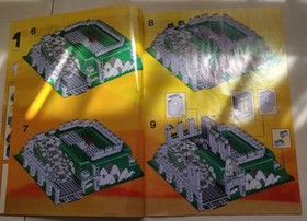 LEGO Castle System 6081 King&rsquo;s Mountain Fortress Instructions Only