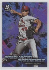 2018 Bowman Platinum Prismatic Prodigies Purple 130/250 Jordan Hicks #PPP-30 0t2