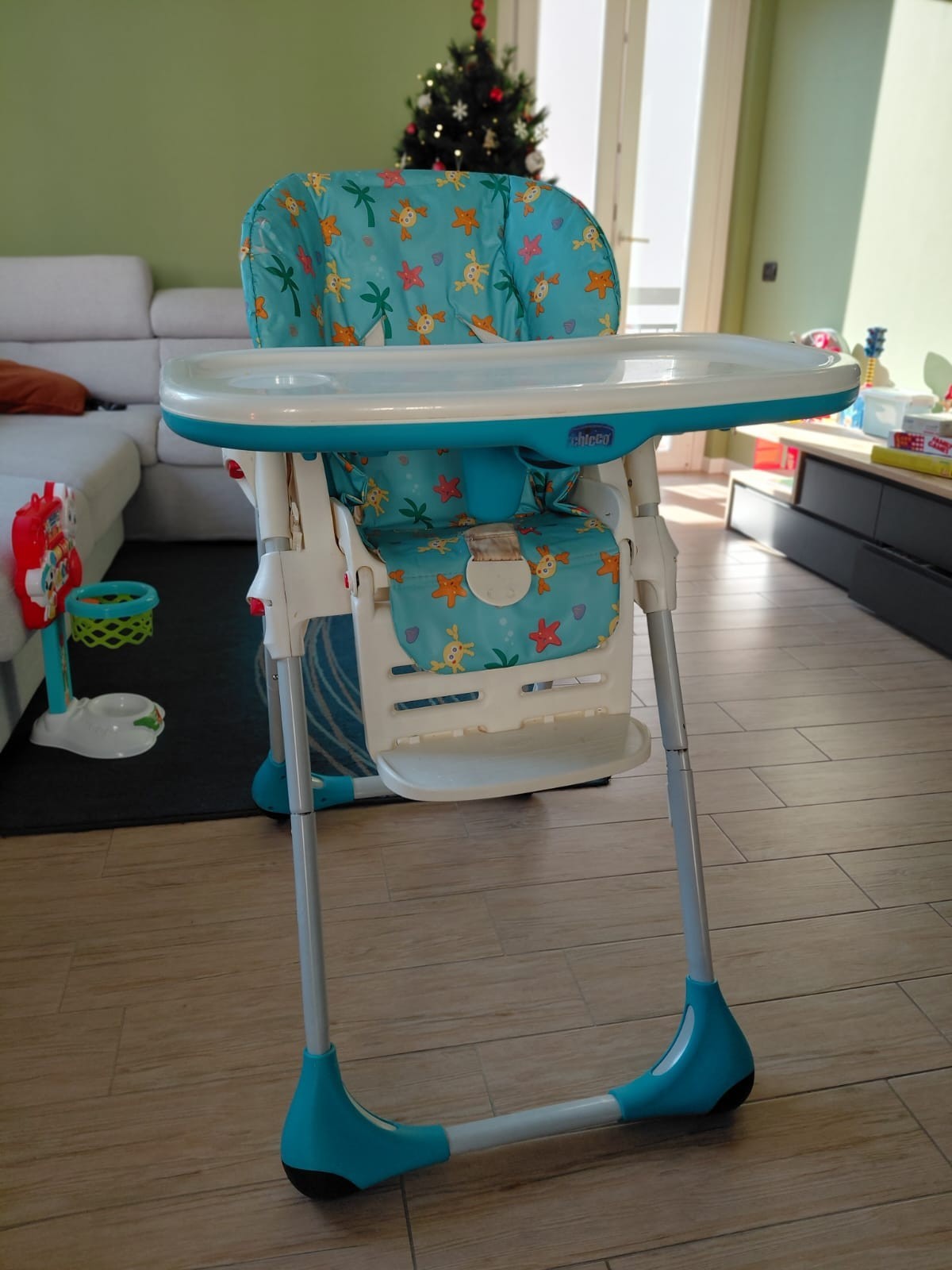 Seggiolone pappa/nanna reclinabile POLLY