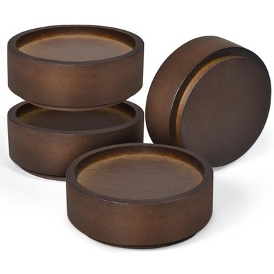 Wood Bed Risers, Heavy Duty Wood Blocks, 1 inch Stackable to 2 inch 3 inch 4 ...