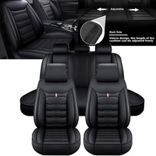 For Dodge Ram 1500 2500 3500 Leather Car Seat Covers Set Front Rear Protectors