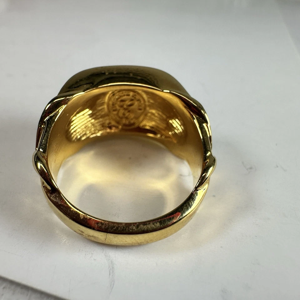 Anillo Vintage Elizabeth Taylor Avon Brilliance Colección Grueso Cóctel 8 9 Foto 4 de 4