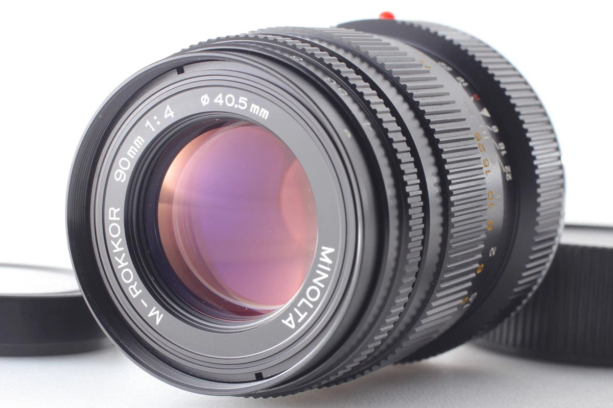 Minolta f/4 Camera Lenses 90mm Focal for sale | eBay