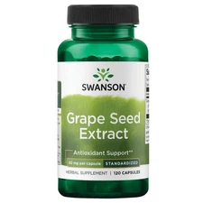 Swanson Grape Seed Extract (Standardized) 50 mg 120 Capsules