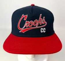 Crooks & Castles Hat Red White Blue Embroider...