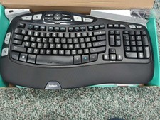 Logitech MK550 Comfort Wave Wireless Keyboard...