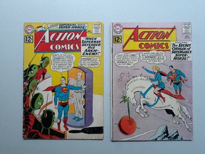 Action Comics 292, 293 DC Comics 1962 Silver Age Superman 